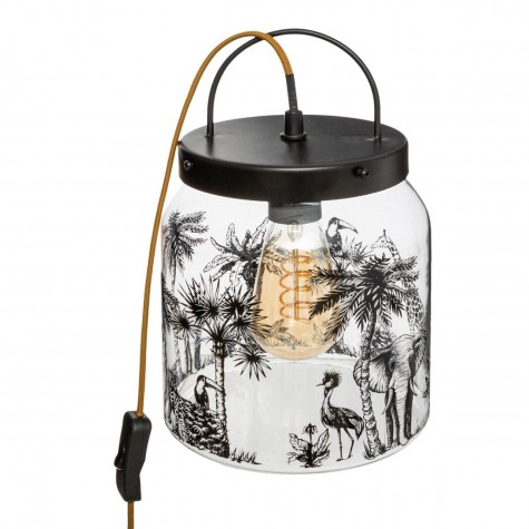 Sfeerlamp / Tafellamp Tropische Dieren