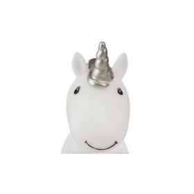 Nachtlampje Unicorn / Eenhoorn Zilver